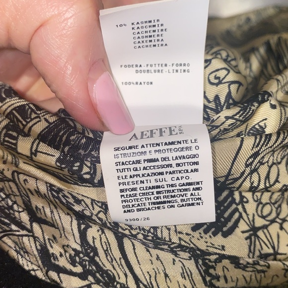 🔥❤️ RARE EUC Jean Paul GAULTIER Femme AEFFE Black Coat - Picture 11 of 12